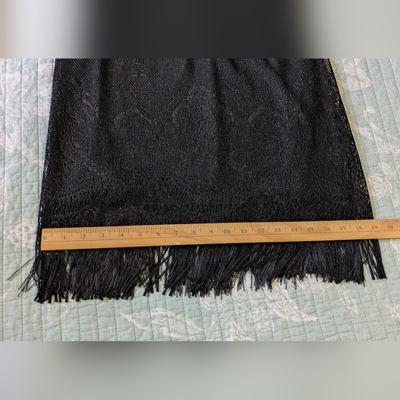 SLNY Black Lace Dress. Size 8. - Picture 10 of 10